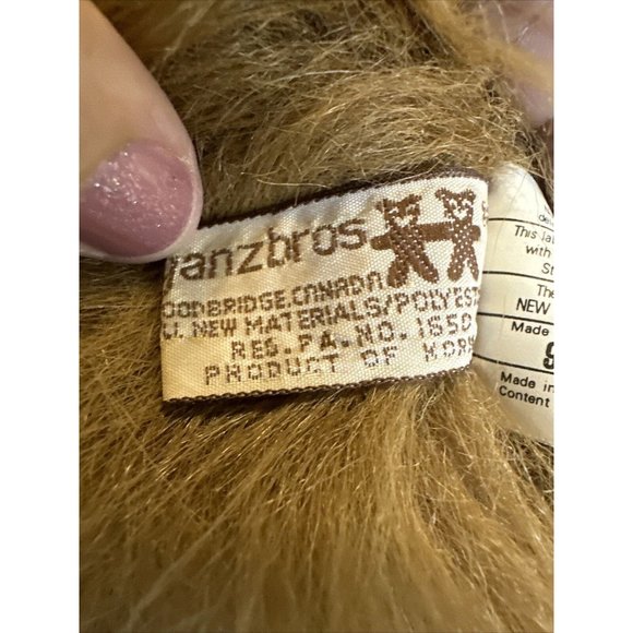 Heritage Collection Brown Bear Plush 16 Inch Ganz Bros Stuffed Animal Toy W/ Tag - Picture 13 of 16